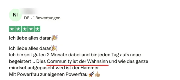 Trustpilot Bewertung 2 – 5 Sterne